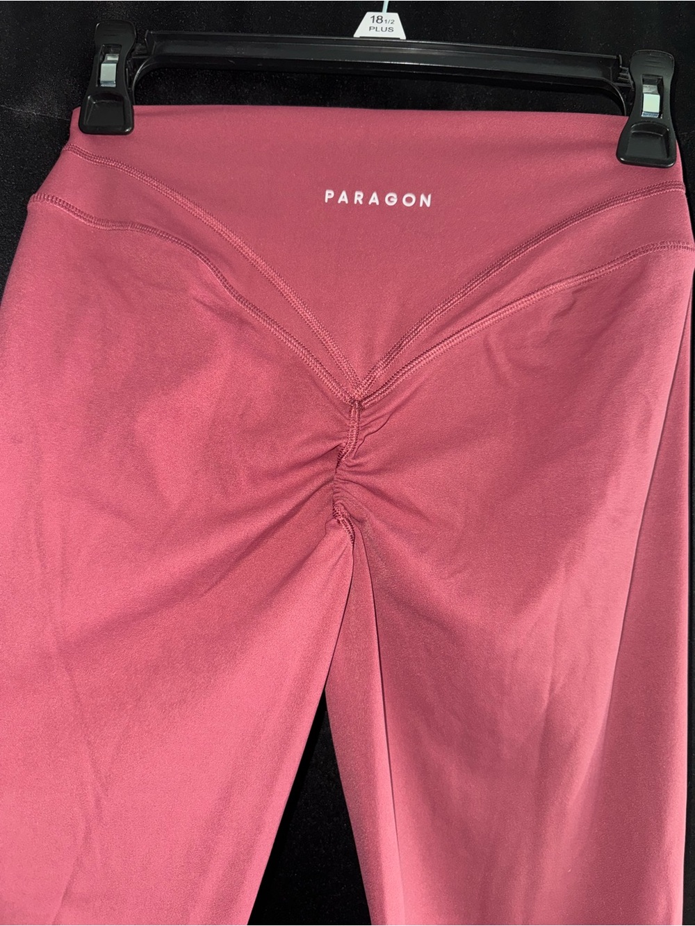 PARAGON Sculpting High-Waist Leggings - Wine - Picture 3 of 3